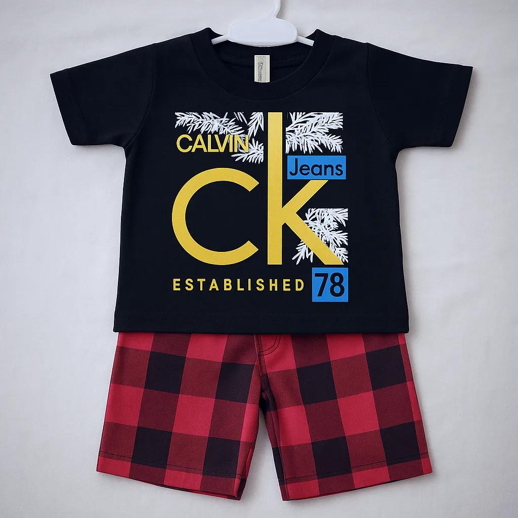 CK Jeans Shirt and Short