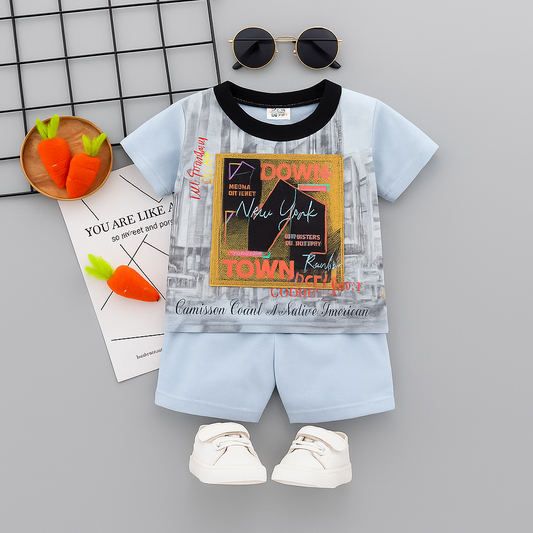 New York Kids Shirt and Short