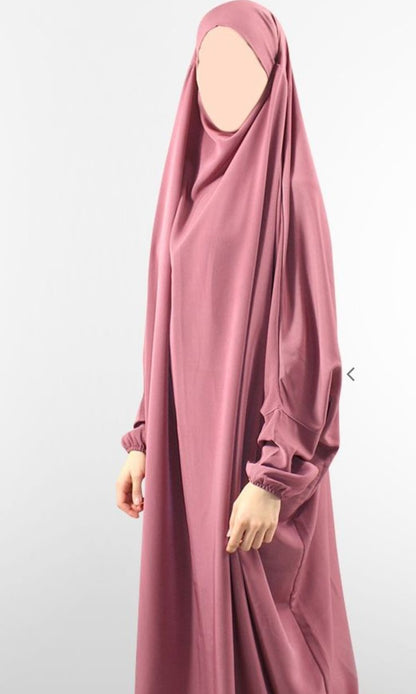 Plain Namaz Chadar - Tea Pink