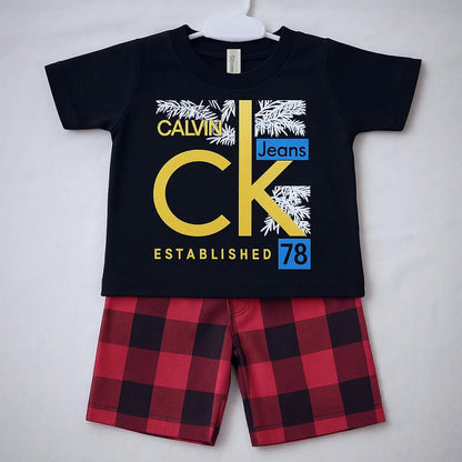 CK Jeans Shirt and Short