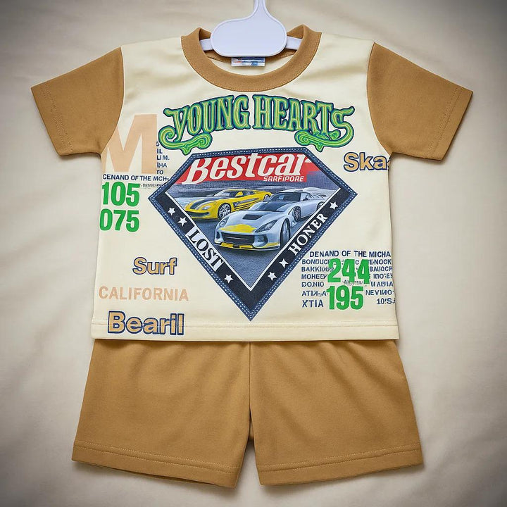 Best Car Kids Shirt and Short