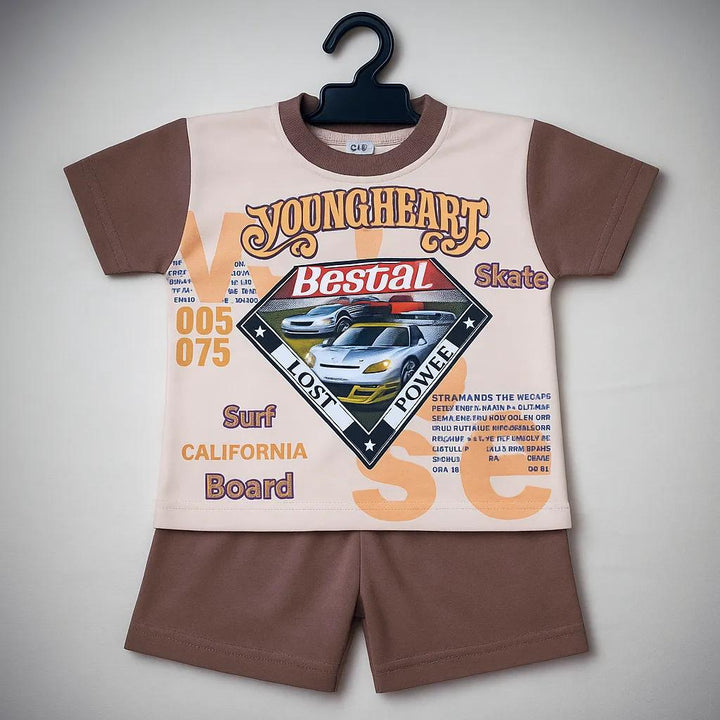Best Car Kids Shirt and Short