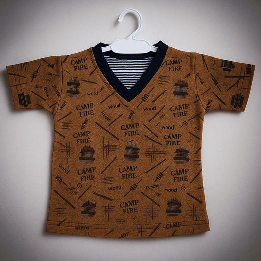 Fashion V Neck T-Shirt