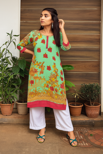 Lilan Kurti