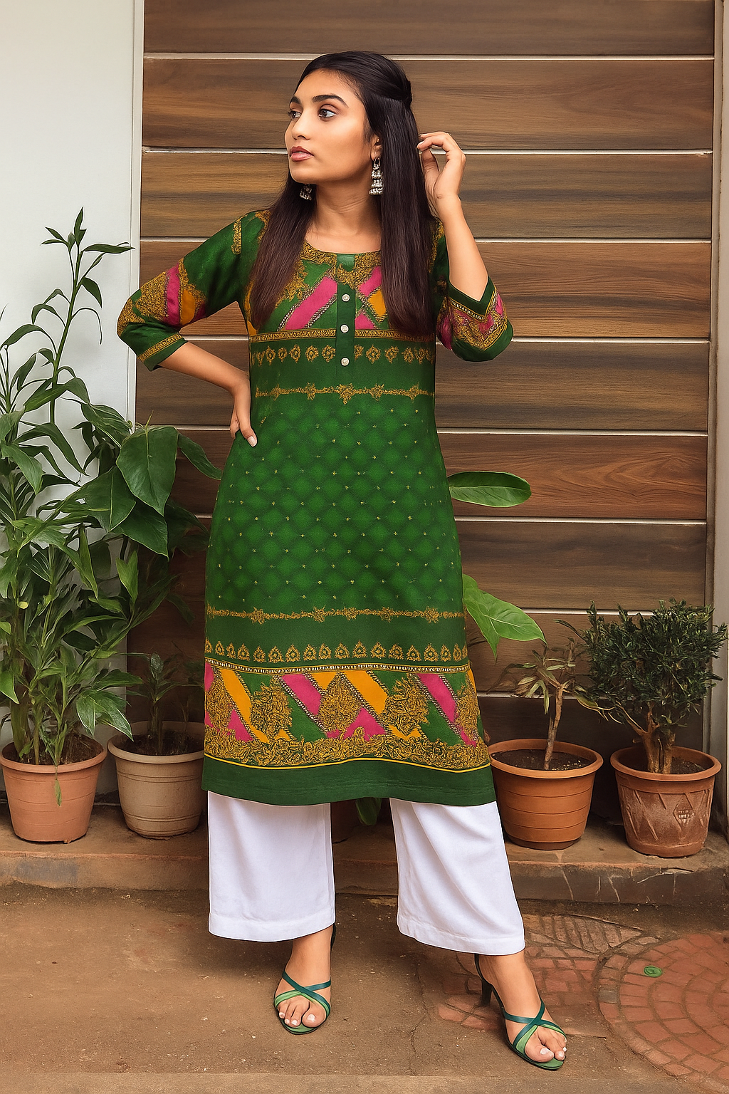 Lilan Kurti