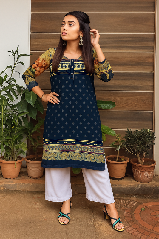 Lilan Kurti