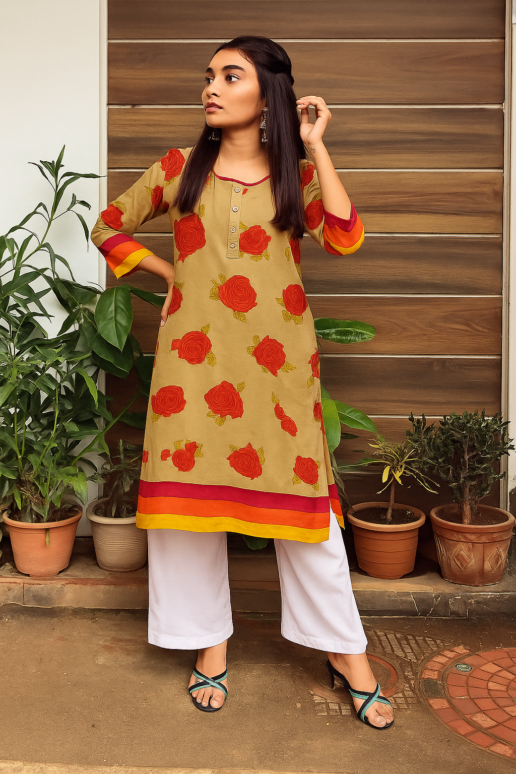 Lilan Kurti