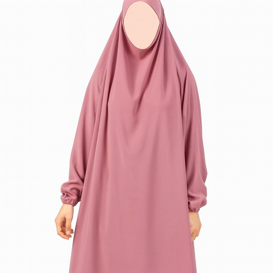 Plain Namaz Chadar - Tea Pink