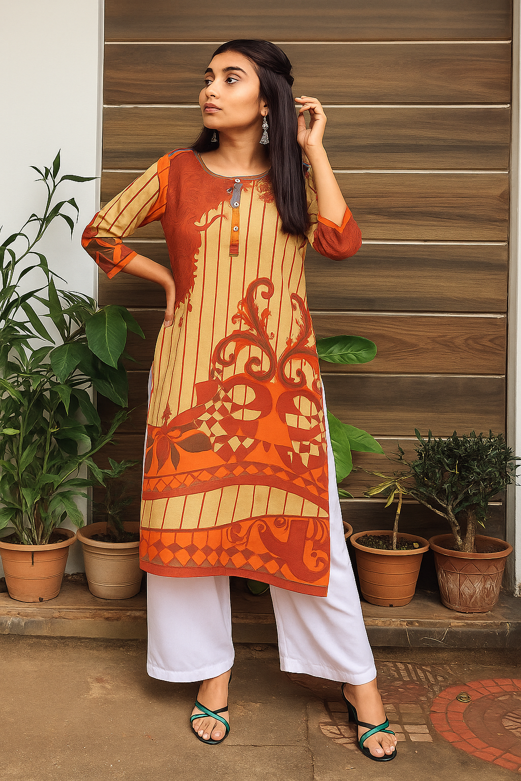 Lilan Kurti