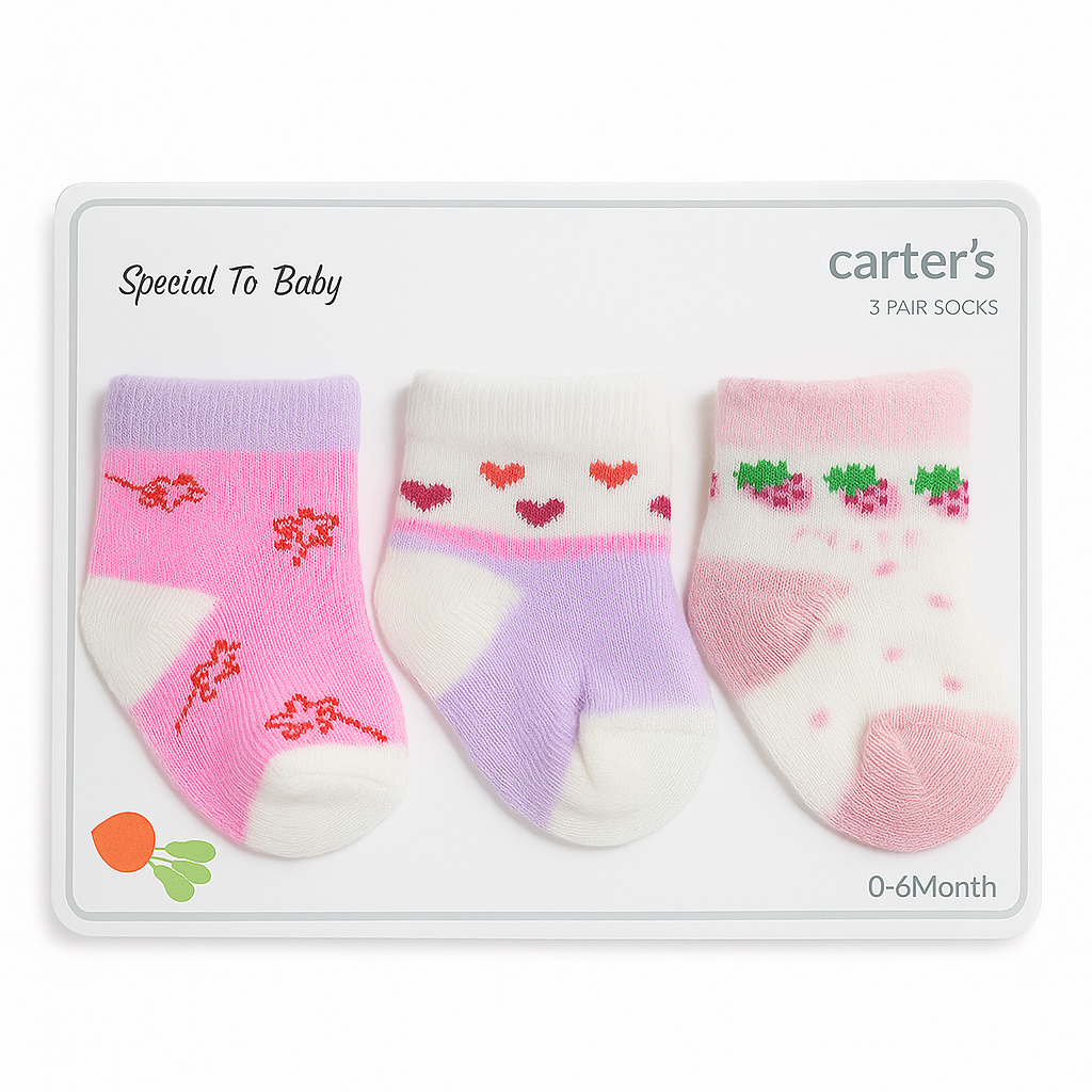 Sox Set-Pack of 3 Pairs-D6