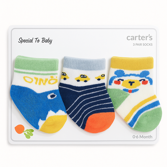 Sox Set-Pack of 3 Pairs-D4