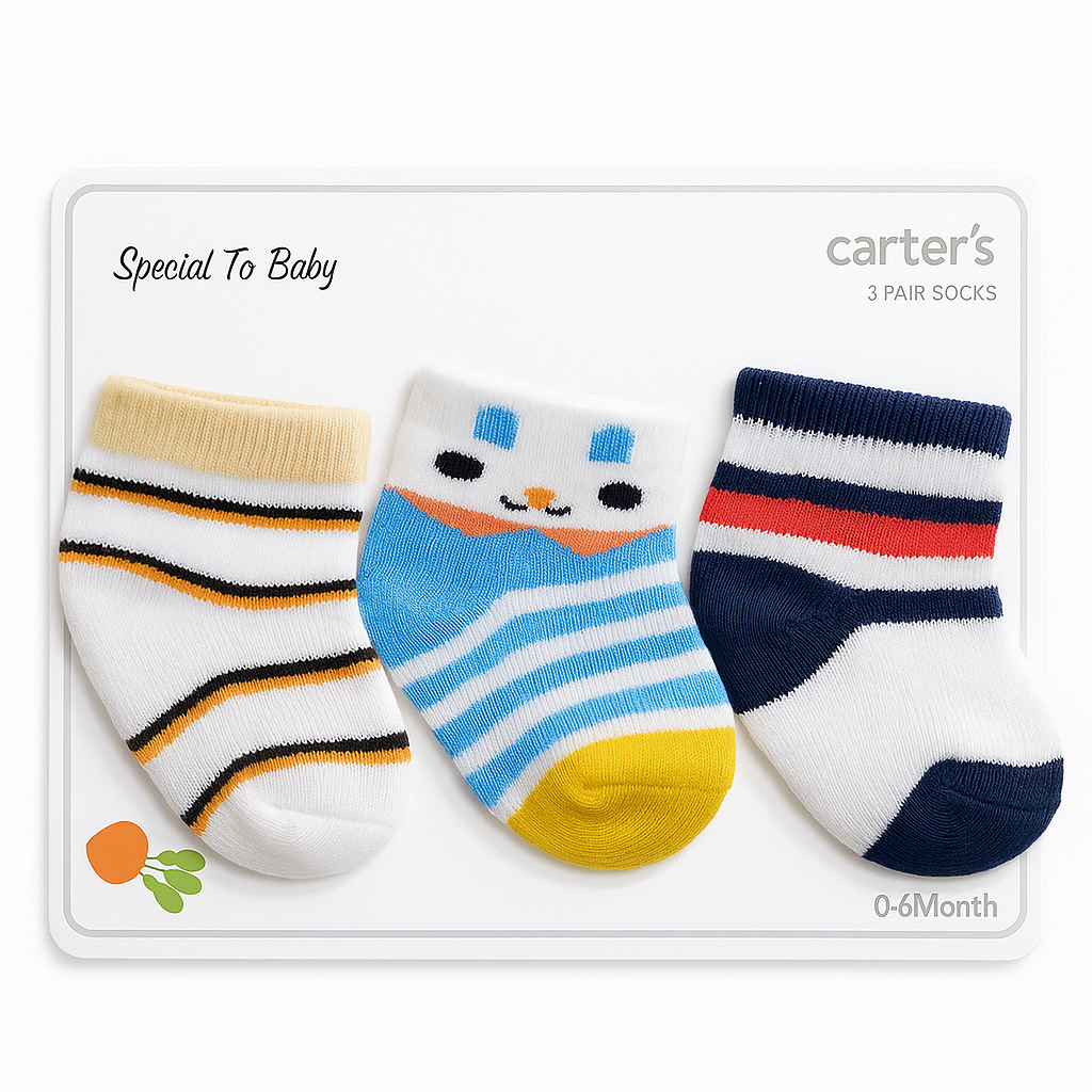 Sox Set-Pack of 3 Pairs-D2