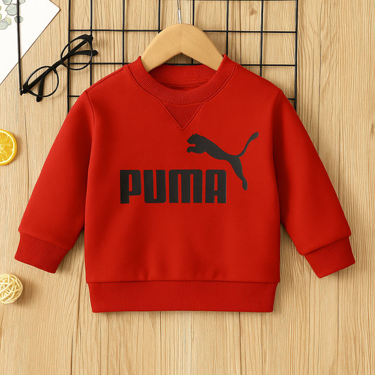 Puma Kids Fleece Winter Shirt