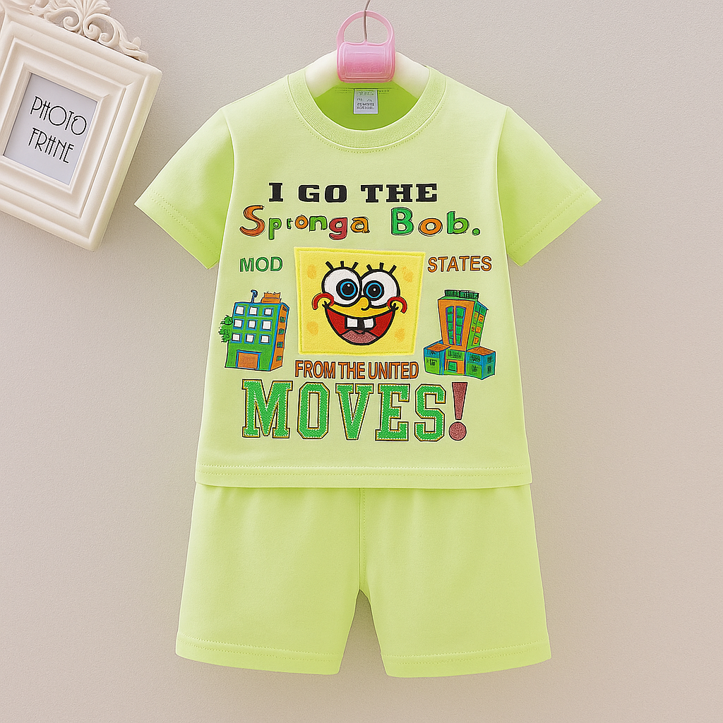 SPONG BOB Shirt and Short