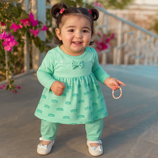 Baby Frock and Trouser