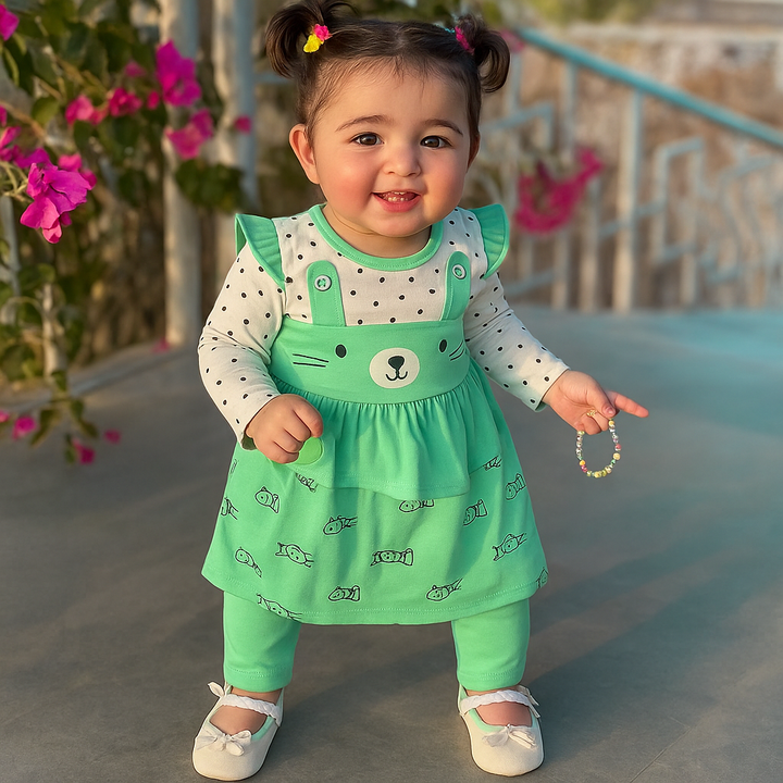 Baby Frock and Trouser