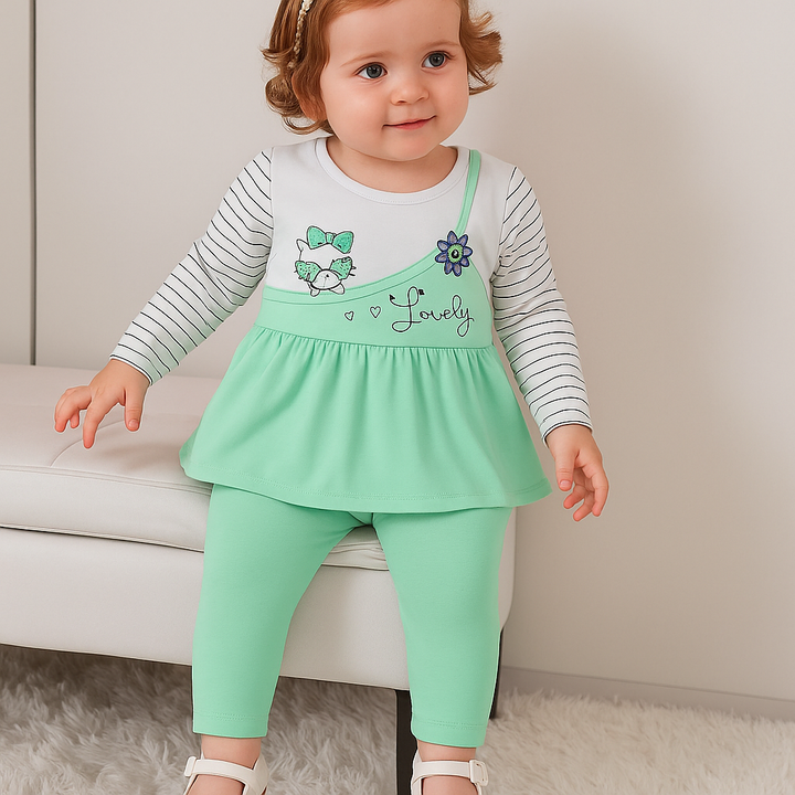 Baby Frock and Trouser