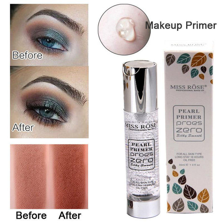 Pearl Primer proes zero silky smooth for all skin type long stay 18 Hour Oil Free 30ml