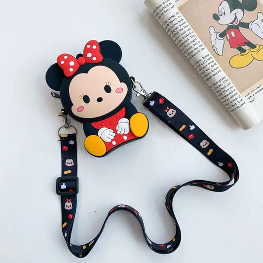 Miney Mouse Kids Silicon Purse