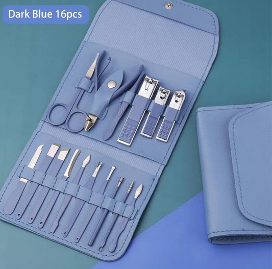 Manicure PEdicure Grooming Kit-16 Pices