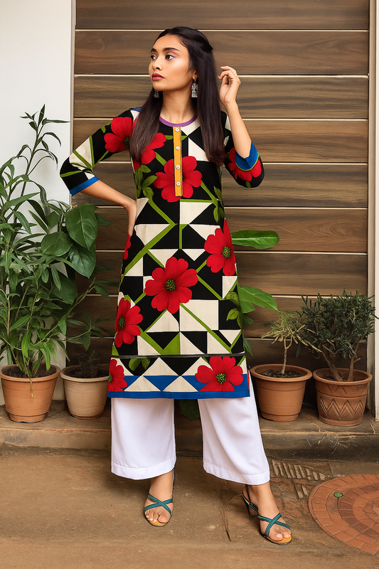 Lilan Kurti