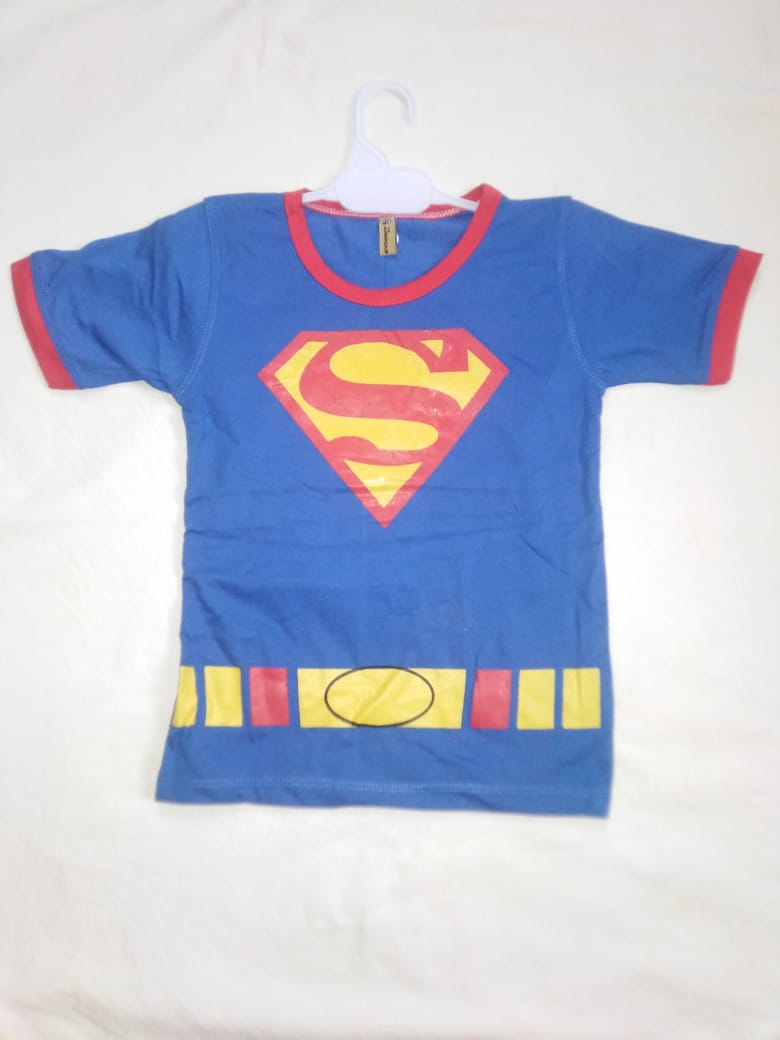 Superman Shirt and Short (Blue)