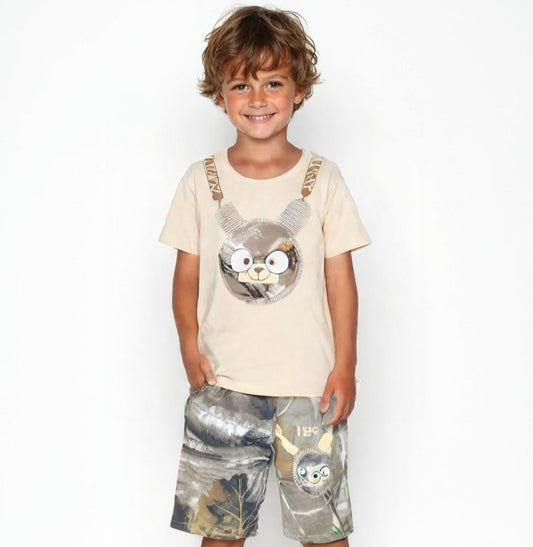 Cat Face Shirt and Short D2