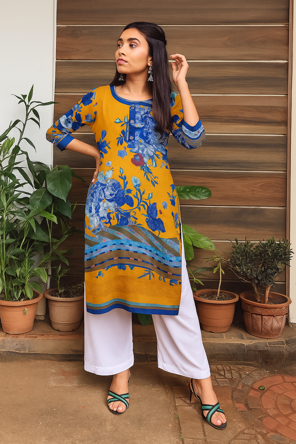 Lilan Kurti