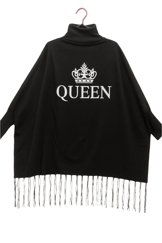 Stylish Winter Printed Poncho for Woman and Girls