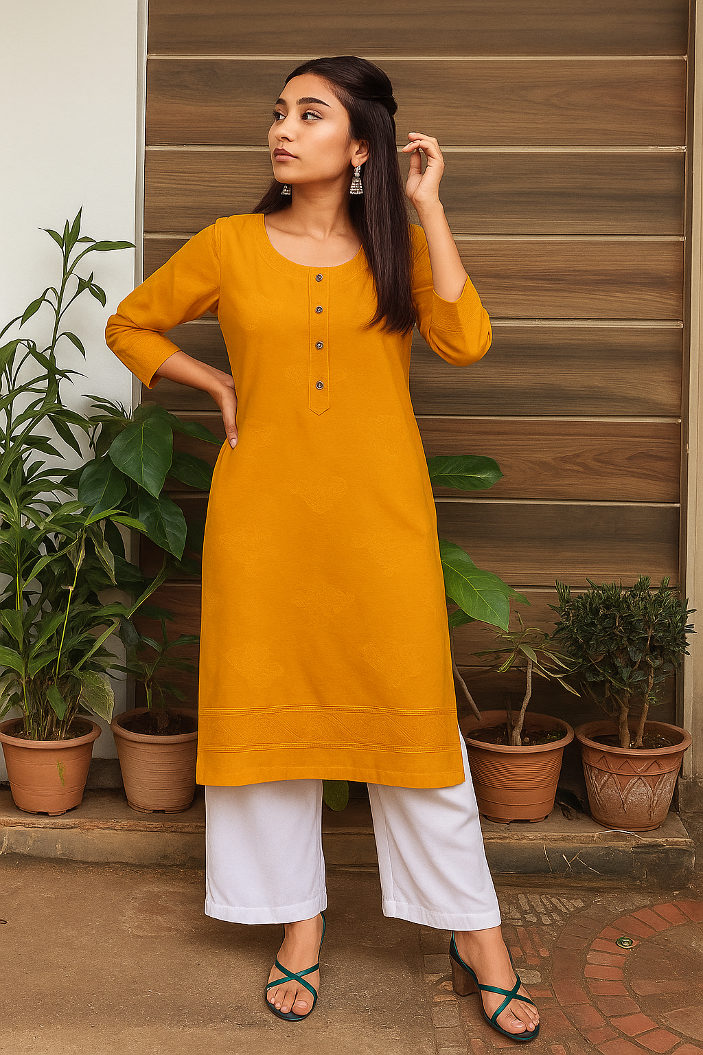 Lilan Kurti