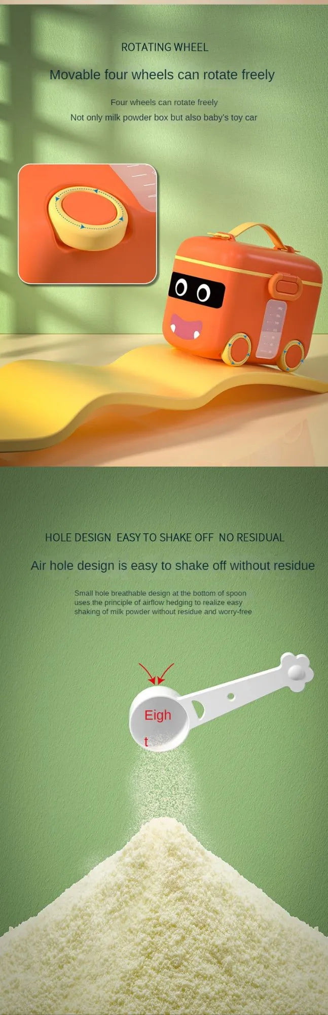 Milk Powder container