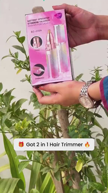 Flawless 2 In 1 Trimmer