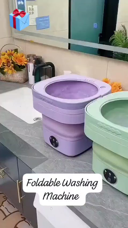 Portable Mini Folding Washing Machine