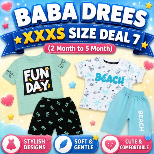 Baba Dress XXXS Deal 7 (2M to 5M) - Product Image