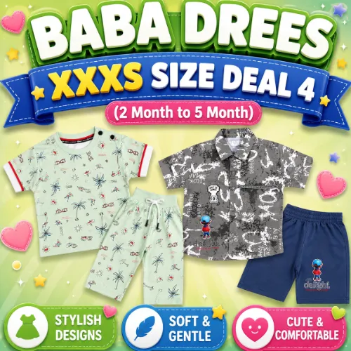 Baba Dress XXXS Deal 4 (2M to 5M) - Product Image
