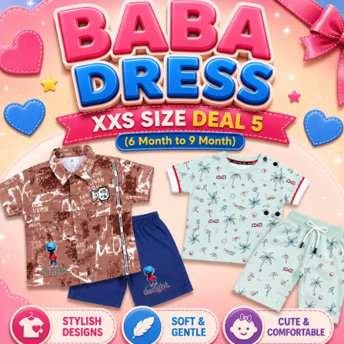 Baba Dress XXS Deal 5 (6M to 9M) - Product Image