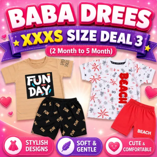 Baba Dress XXXS Deal 3 (2M to 5M) - Product Image
