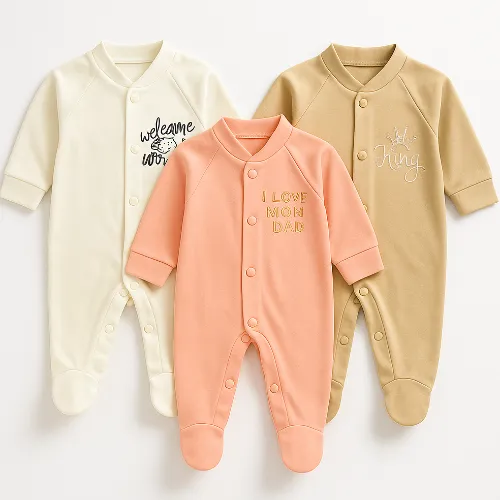 new Born Baby Romper Pack of 3 - Product Image