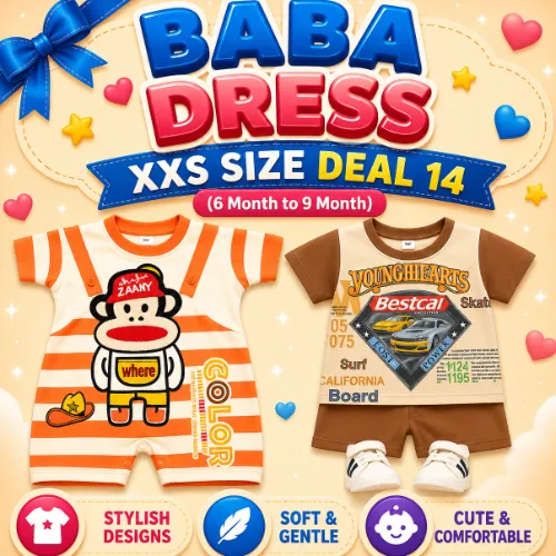 Baba Dress XXS Deal 14 (6M to 9M) - Product Image