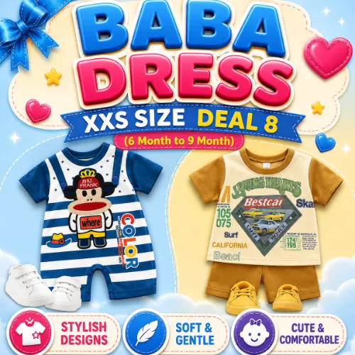 Baba Dress XXS Deal 8 (6M to 9M) - Product Image