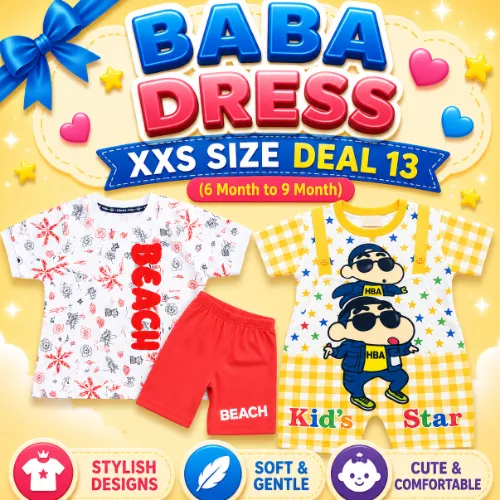 Baba Dress XXS Deal 13 (6M to 9M) - Product Image