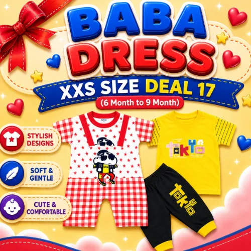 Baba Dress XXS Deal 17 (6M to 9M) - Product Image