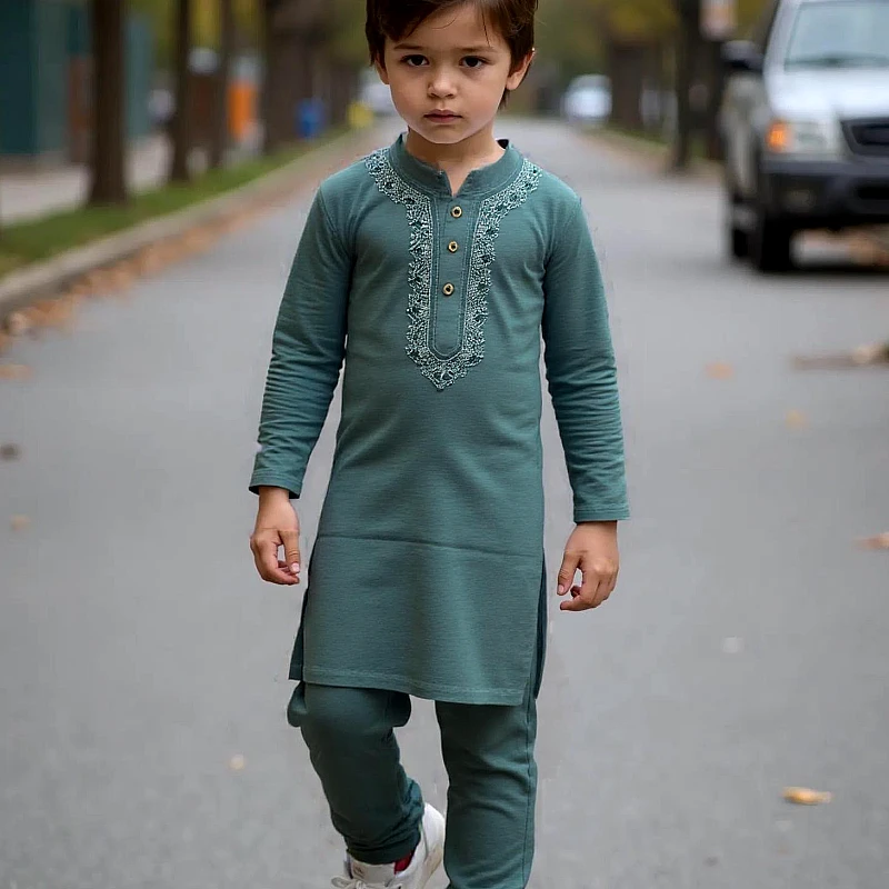 Baba Kurta Shalwar Size 20 (5 Years) - Product Image