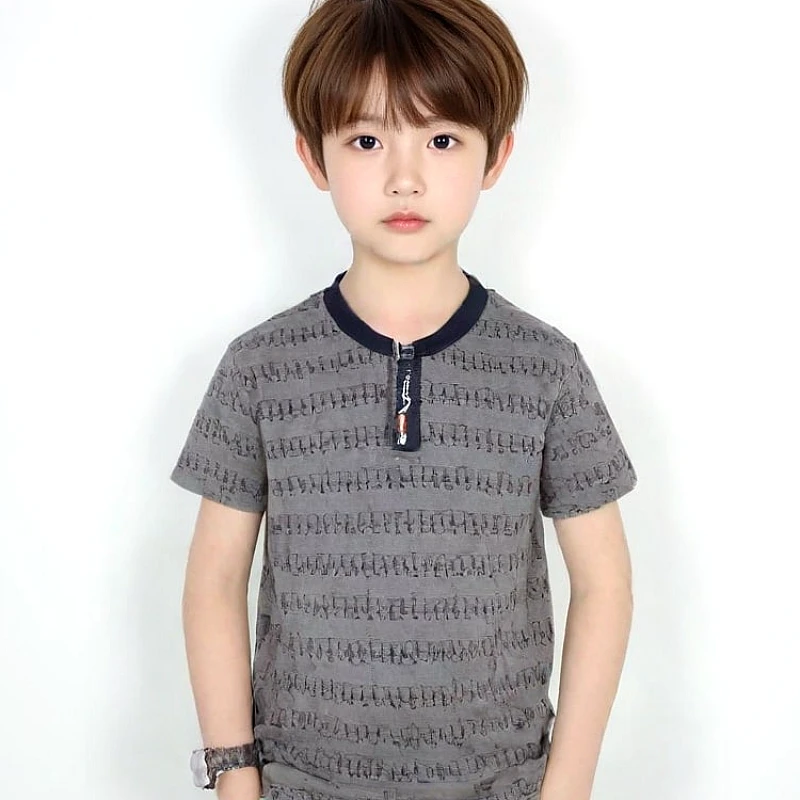 Baba T Shirt Grey 7 to 8 years 22 inch - Product Image