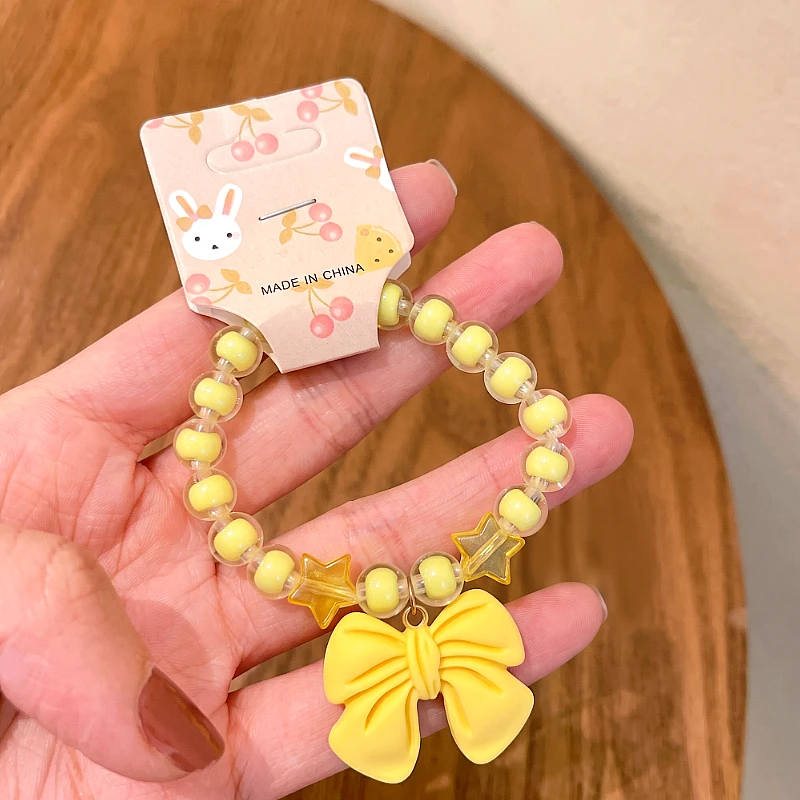 Baby Beads Bracelet Butterfly Charm (1 to 7 Yrs) - Product Image