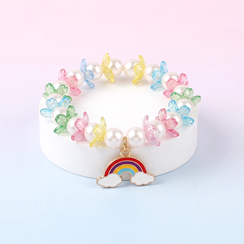 Baby Beads Bracelet Gajra Flower (1 to 7 Yrs) - Product Image