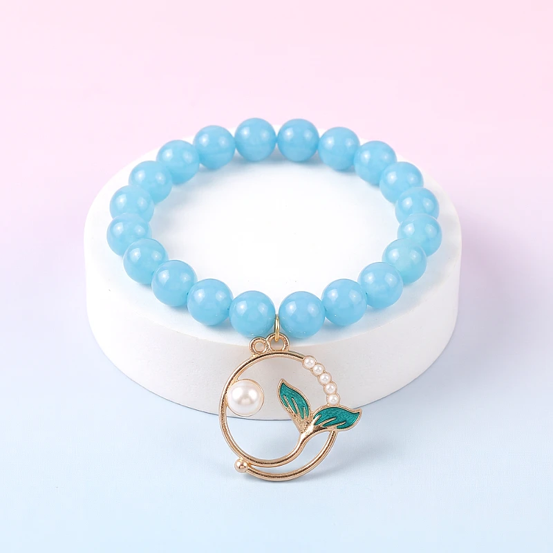 Baby Beads Bracelet Ring Flower Charm (1 to 7 yrs) - Product Image