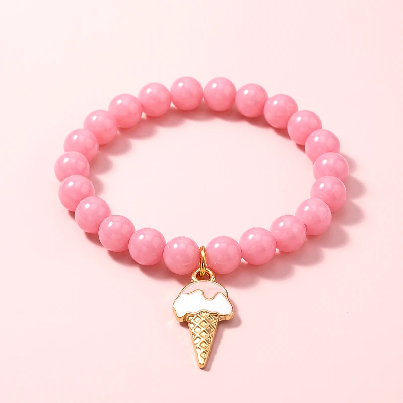 Baby Bracelet With Ice Cream Charm (1 to 5 Years) - Product Image