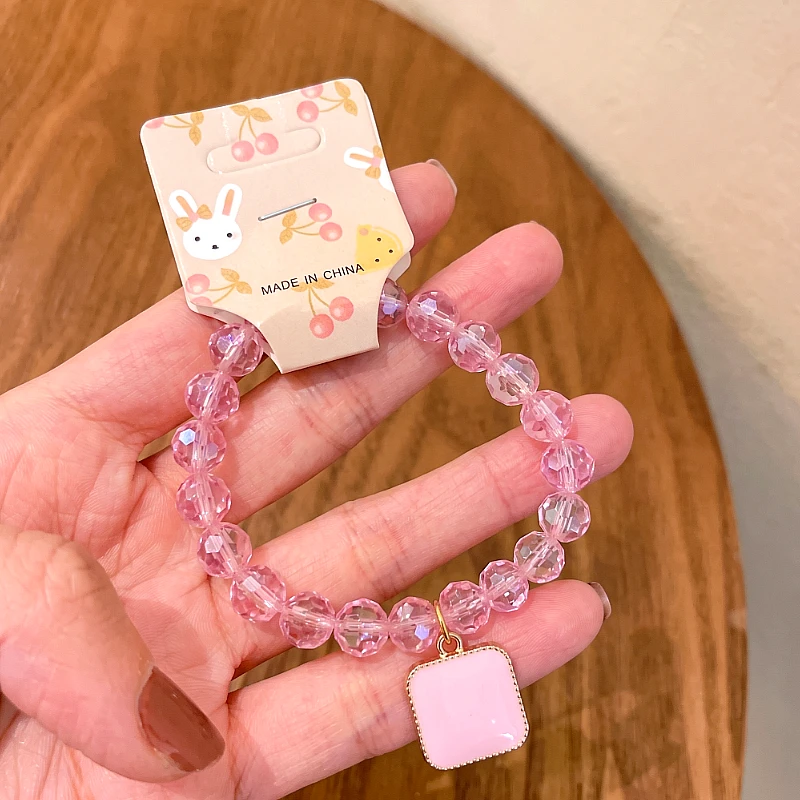 Crystal Beads Bracelet With Charm (1 to 7 Years) - Product Image