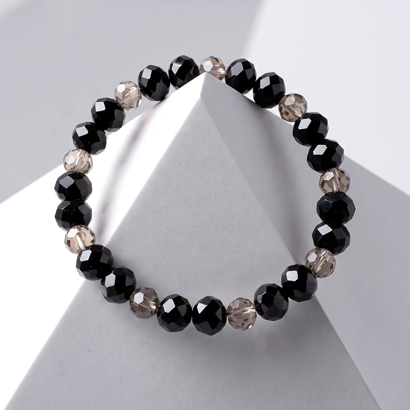 Crystal Black Bead Bracelet for Baby (1 to 8 Yrs) - Product Image